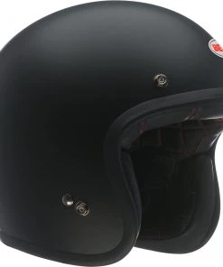 Bell Helmets Bell Custom 500 Matte Black Open Face Helmet