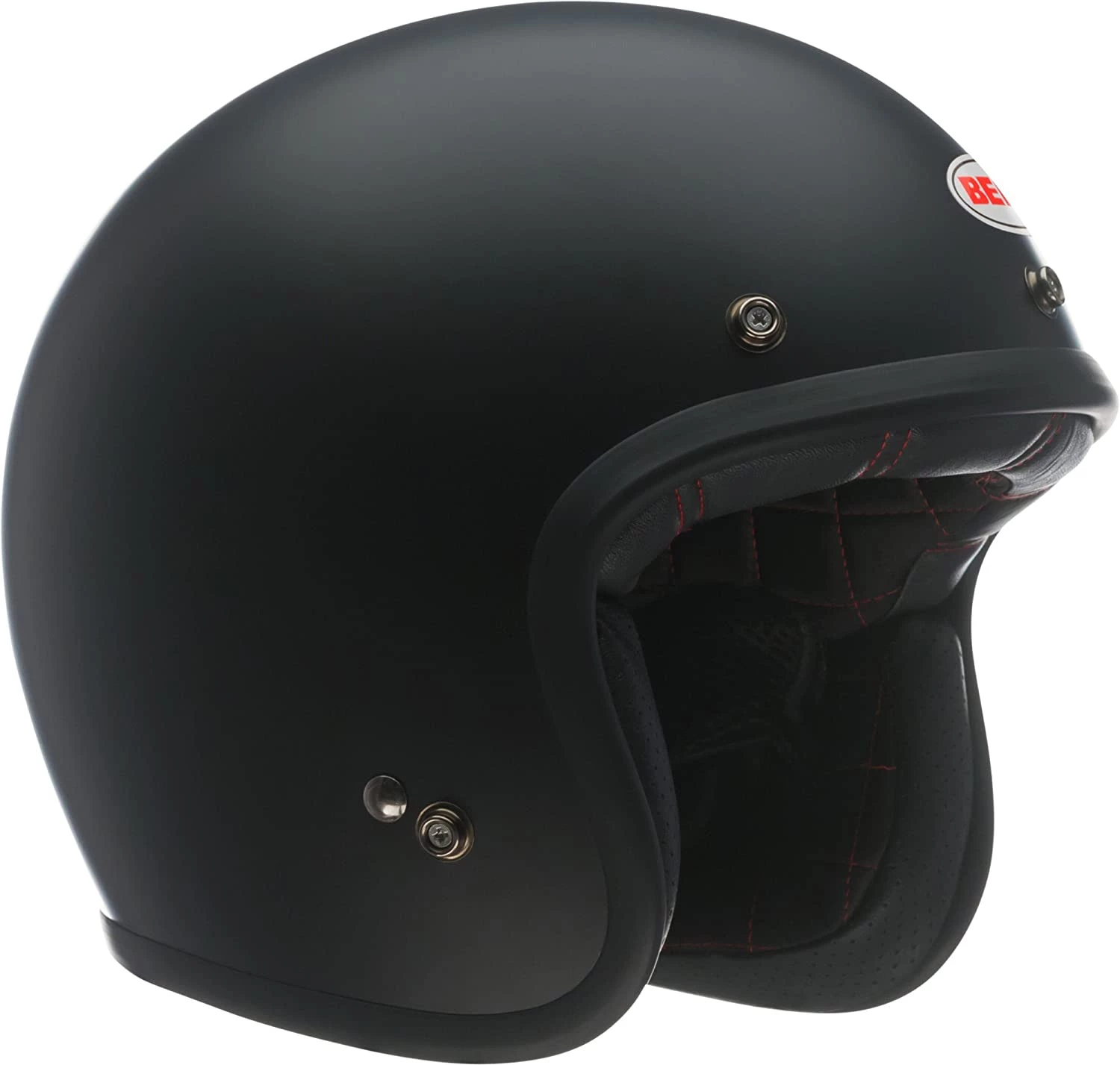 Bell Helmets Bell Custom 500 Matte Black Open Face Helmet
