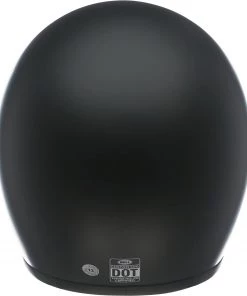 Bell Helmets Bell Custom 500 Matte Black Open Face Helmet