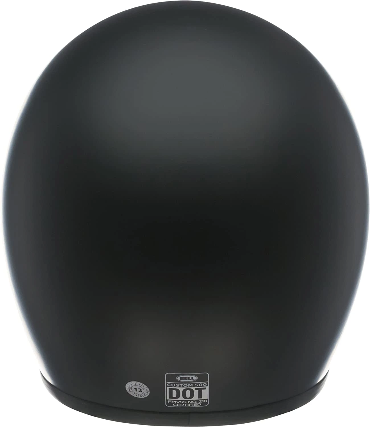 Bell Helmets Bell Custom 500 Matte Black Open Face Helmet