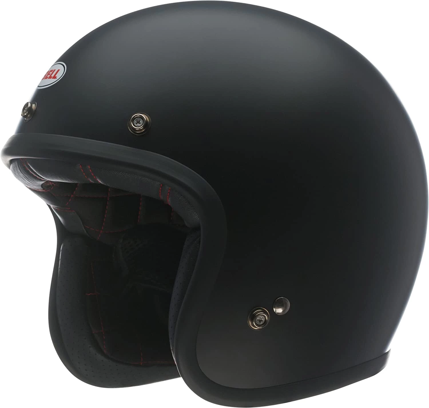 Bell Helmets Bell Custom 500 Matte Black Open Face Helmet