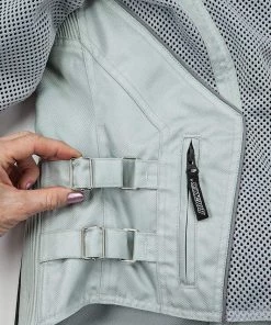 Motorcycle Jackets Joe Rocket Cleo Elite Women's Silver Mesh Jacket