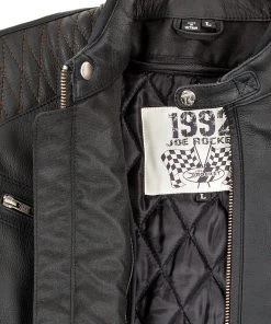 Joe Rocket Vintage Rocket Men's Black Leather Jacket