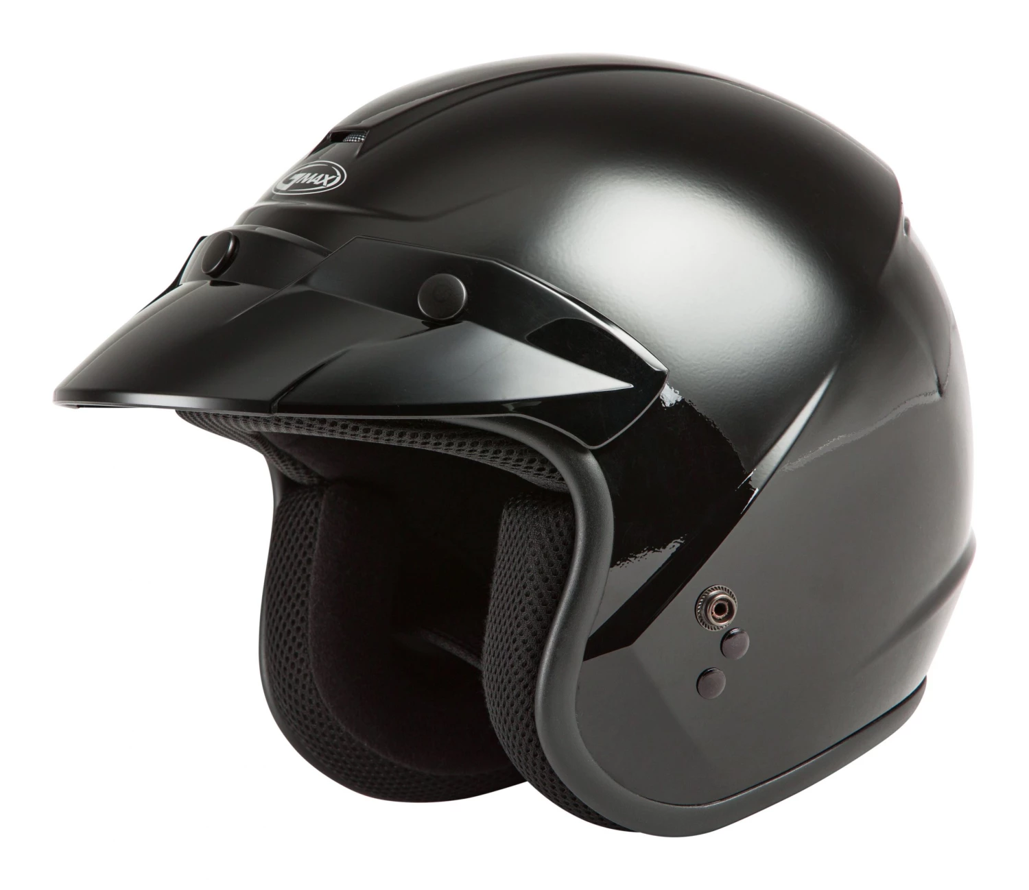 Gmax 72-5361 OF-2 Open-Face Helmet Black Riding Gear