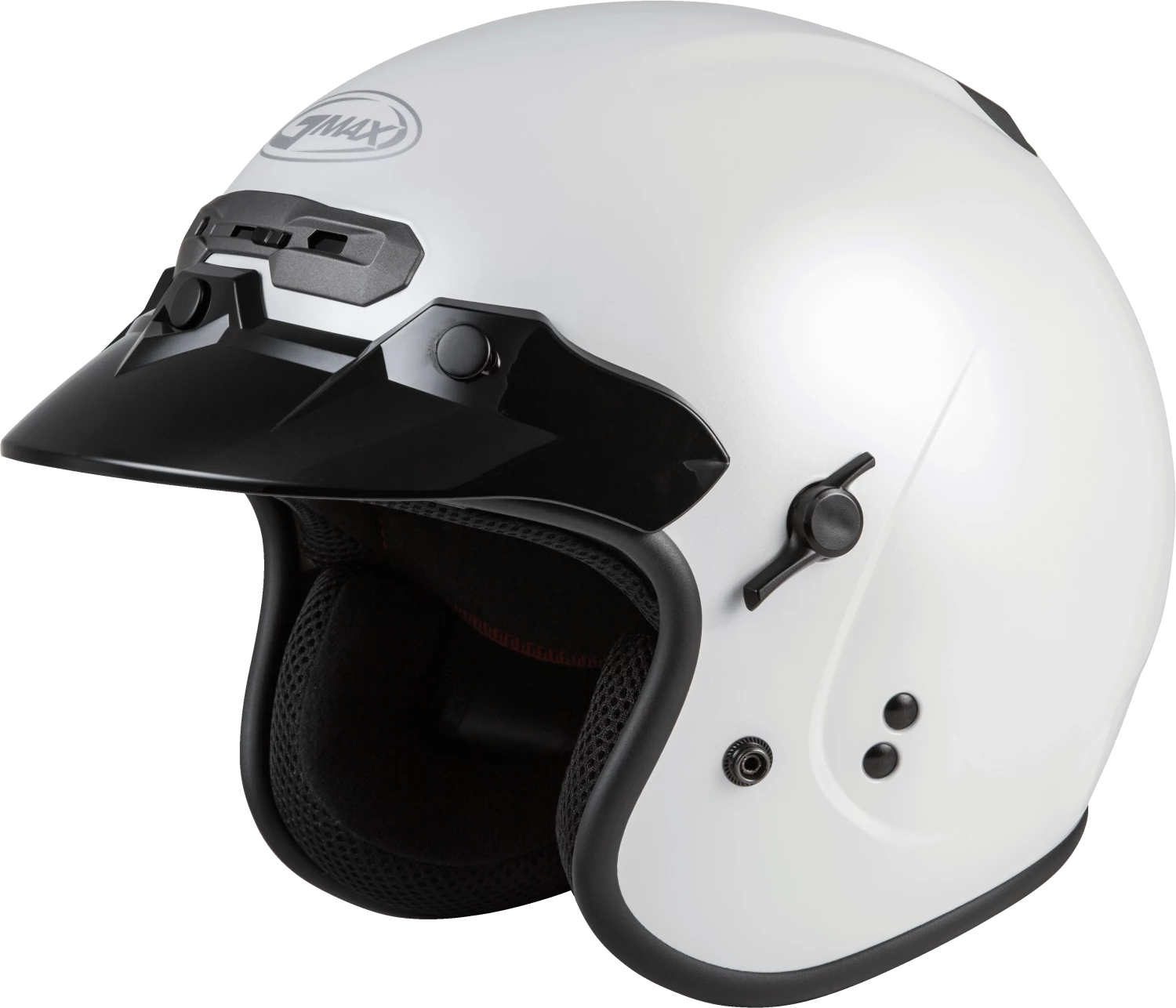 Gmax 72-4924 GM-32 Open-Face Helmet Pearl White