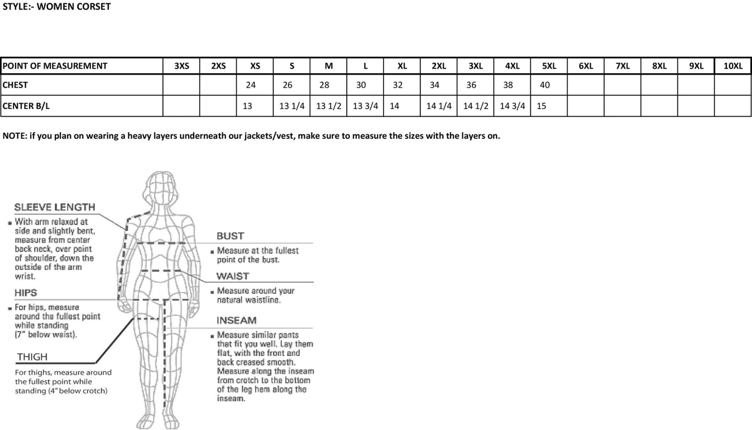 Riding Gear Milwaukee Leather MLL4586 Women's Black Lambskin Leather Zippered Corset With Side Laces
