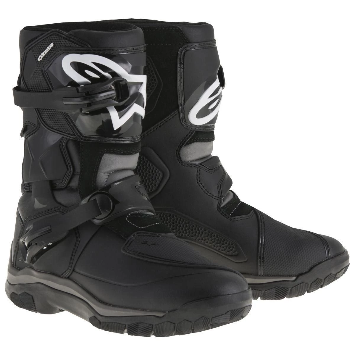 Riding Gear Alpinestars Belize Drystar Men's Black Motorcycle Boots