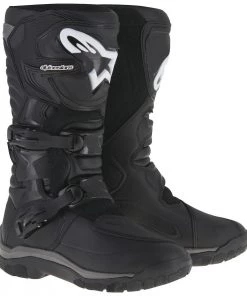 Riding Gear Alpinestars Corozal Adventure Drystar Men's Black Motorcycle Boots