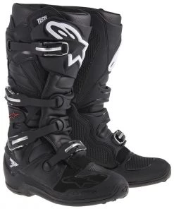 Alpinestars Tech 7 Men's Black Motocross Boots Riding Gear