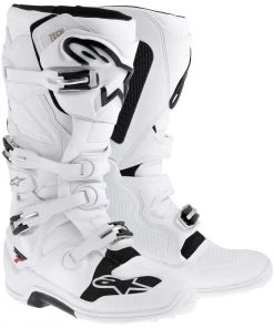 Riding Gear Alpinestars Tech 7 Men's White Motocross Boots