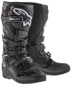 Riding Gear Alpinestars Tech 7 Enduro Men's Black Motocross Boots