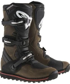 Riding Gear Alpinestars Tech-T Men's Brown Motocross Boots