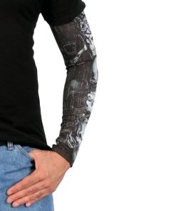 Riding Gear Hot Leathers ARM1004 Five Skulls Arm Sleeve
