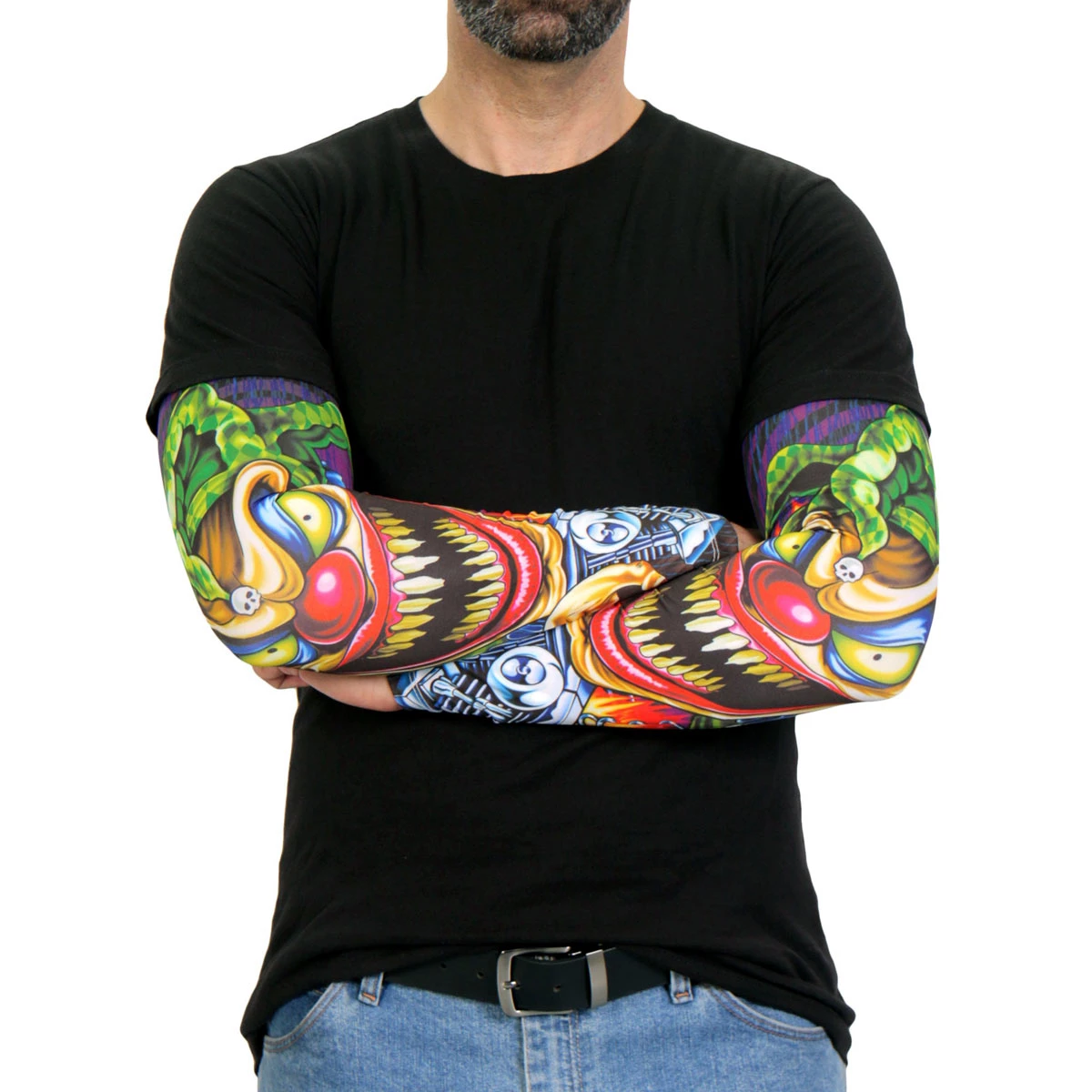 Hot Leathers ARM1010 Jack In The Box Arm Sleeve Riding Gear