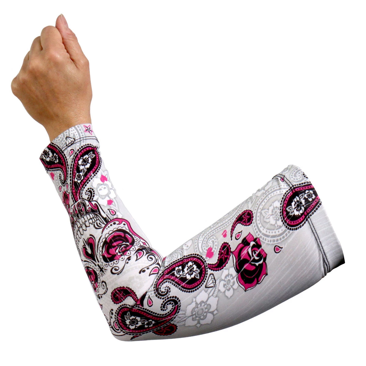 Riding Gear Hot Leathers ARM1012 Sugar Paisley Arm Sleeve