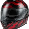 Fly Racing 73-8393 Sentinel Venom Helmet Red/Black