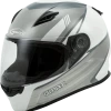 Riding Gear Gmax 72-5750 FF-49 Full-Face Deflect Helmet White/Grey