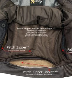 Xelement B7496 Men's'Bandit' Retro Distressed Brown Leather Jacket With X-Armor Protection