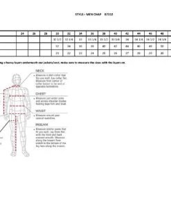 Motorcycle Pants & Chaps Xelement B7552 Men's Black'Easy Fit' Premium Motorcycle Chaps