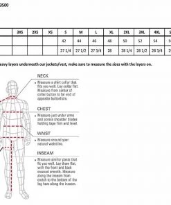 Motorcycle Vests Biker Hill BAM3500 Men's'Swat' Style Motorcycle Leather Vest