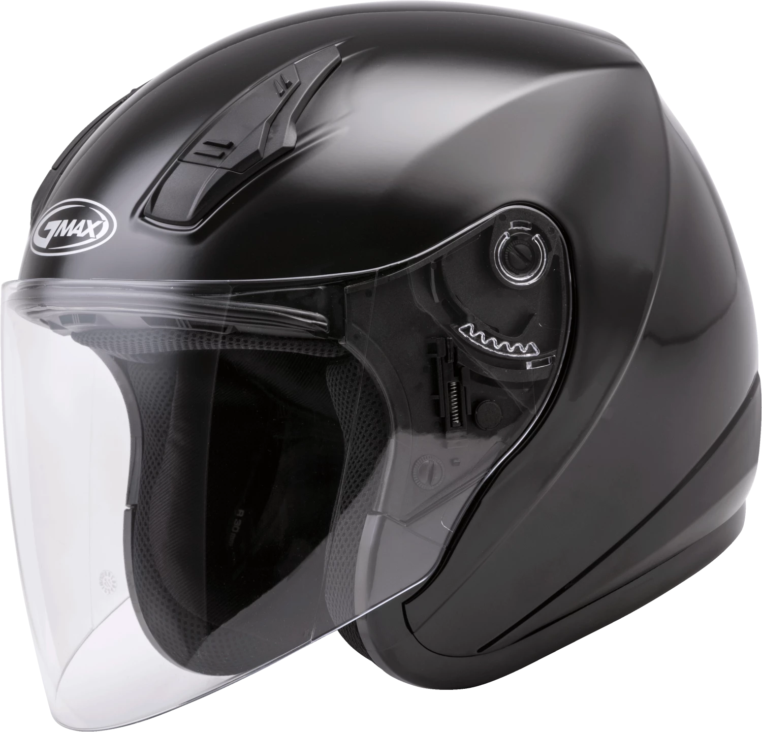 Gmax 72-4810 OF-17 Open-Face Helmet Black Riding Gear