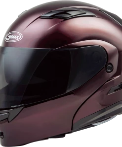 Gmax 72-4715 MD-01 Modular Helmet Wine Red