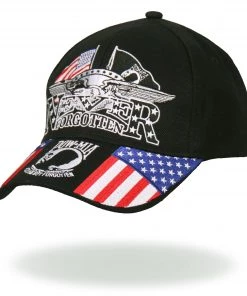 Hot Leathers BCA1015 Iron Eagle POW Ball Cap Riding Gear