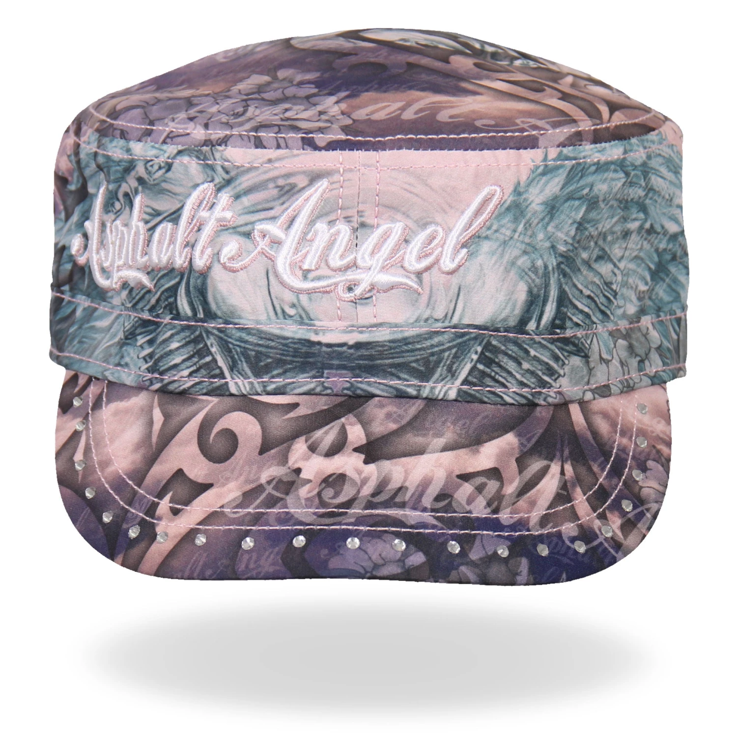 Hot Leathers BCB1003 Angel Wings Cadet Cap