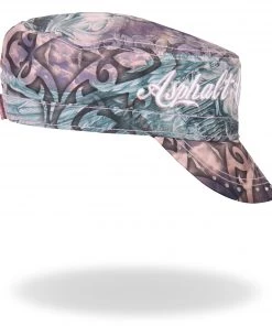 Hot Leathers BCB1003 Angel Wings Cadet Cap