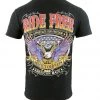 Biker Clothing Co. BCC116005 'Ride Free, Respect Our Vets' Motorcycle Cotton T-Shirt Riding Gear