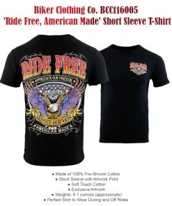 Men’s Box-4 Biker Clothing Co. Short Sleeve, Long Sleeve And Hoodie Bundle Box Motorcycle Hoodies