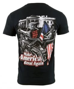 Biker Clothing Co. BCC116012 'Make America Great Again' T-Shirt Riding Gear