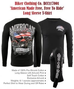 Motorcycle Hoodies Men’s Box-5 Biker Clothing Co. Short Sleeve, Long Sleeve And Hoodie Bundle Box