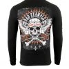 Biker Clothing Co. BCC117002 'Bad Example, You've Been Warned' Long Sleeve T-Shirt
