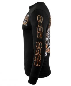 Riding Gear Biker Clothing Co. BCC117003 'Ride Hard, Play Hard ' Long Sleeve T-Shirt