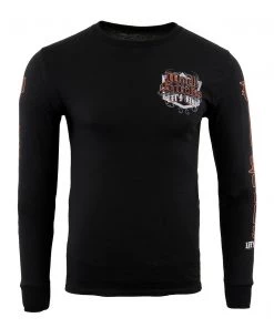 Riding Gear Biker Clothing Co. BCC117004'Work Sucks, Let's Ride' Long Sleeve T-Shirt