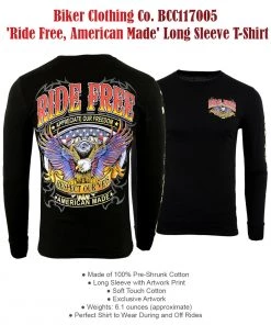 Men’s Box-4 Biker Clothing Co. Short Sleeve, Long Sleeve And Hoodie Bundle Box Motorcycle Hoodies