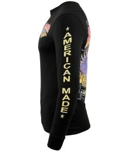 Biker Clothing Co. BCC117005 'Ride Free, American Made' Long Sleeve T-Shirt Riding Gear