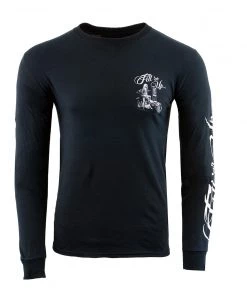 Biker Clothing Co. BCC117006'Filler Er Up' Long Sleeve T-Shirt