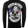 Biker Clothing Co. BCC117007 'Sons Of Trump' Motorcycle Long Sleeve T-Shirt