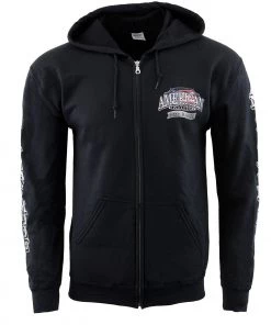Biker Clothing Co. BCC118001'American Made-Free To Ride' Motorcycle Hoodie