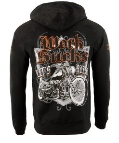 Biker Clothing Co. BCC118004 'Work Sucks-Lets Ride' Motorcycle Hoodie