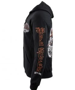 Biker Clothing Co. BCC118004 'Work Sucks-Lets Ride' Motorcycle Hoodie