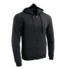 Motorcycle Hoodies Biker Clothing Co. BCC118025 Classic Black Hoodie With Zipper Closure