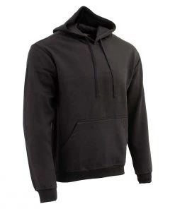 Motorcycle Hoodies Biker Clothing Co. BCC118027 Classic Black Pullover Hoodie