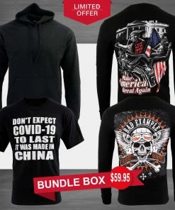 Motorcycle Hoodies Men’s Box-6 Biker Clothing Co. Short Sleeve, Long Sleeve And Hoodie Bundle Box