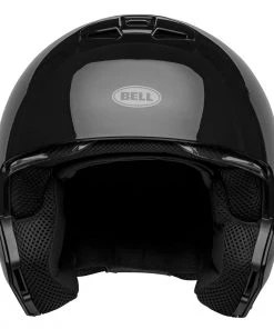 Bell Helmets Bell Broozer ‘Full Face. Open Face. In Your Face’ 2 In 1 Motorcycle Gloss Black Helmet