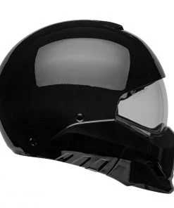 Bell Helmets Bell Broozer ‘Full Face. Open Face. In Your Face’ 2 In 1 Motorcycle Gloss Black Helmet