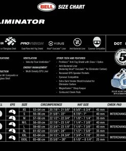 Bell Helmets Riding Gear Bell Eliminator'Born From Auto, Built For The Street' Full Face Matte Black Carbon Helmet