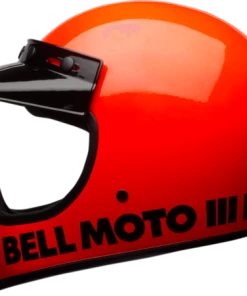 Bell Helmets Riding Gear Bell Moto-3 Fluorescent Orange Full Face Helmet